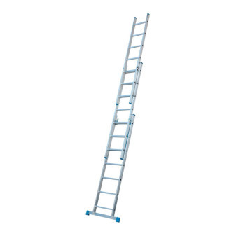 Žebřík teleskopický trojdílný, 3x7, max 3430mm