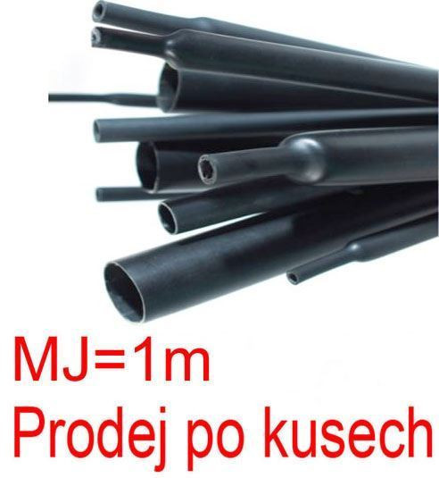 Bužírka smršťovací 6.4/2.2mm, 1m