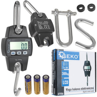 Digitální ruční závěsná váha do 300 kg