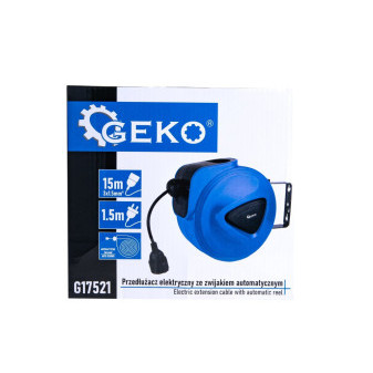Kabel prodlužovací s automatickým navíjením 15m 1,5m