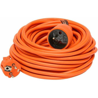 Kabel prodlužovací naviják, 20m, 2,6A, oranžová