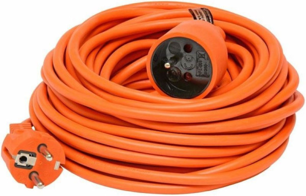 Kabel prodlužovací naviják, 20m, 2,6A, oranžová
