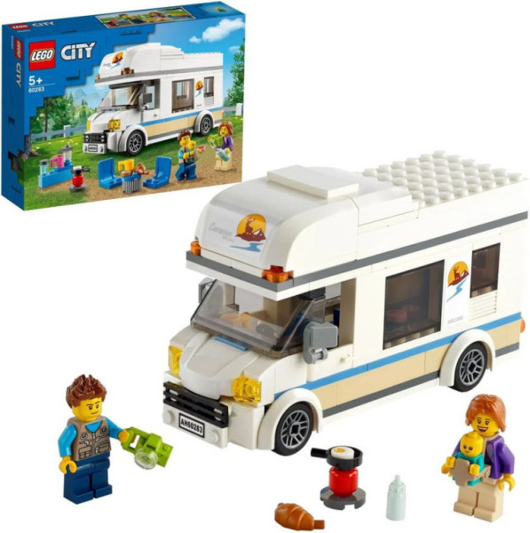 Lego stavebnice Prázdninový karavan - poškozený obal