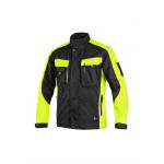 Blůza pánská montérková CXS-SIRIUS BRIGHTON, černo-žlutá, vel. 60, CANIS