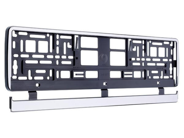 Podložka pod SPZ stříbrná