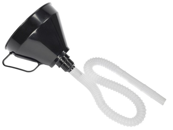 Nálevka umělohmotná s flexibilní hadicí, pr. 16.5 cm, délka 53cm