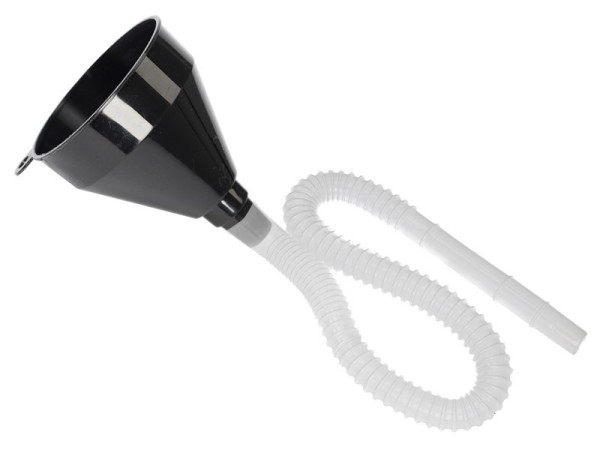 Nálevka umělohmotná s flexibilní hadicí, pr. 8 cm, délka 53cm