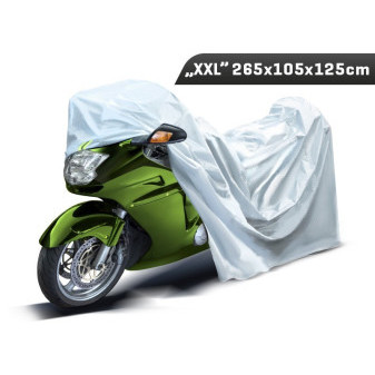 Plachta krycí na motorku XXL 265x105x125, 3vrstvá