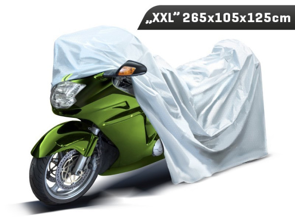 Plachta krycí na motorku XXL 265x105x125, 3vrstvá