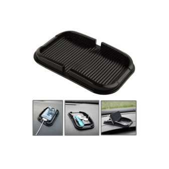 Podložka do auta protiskluzová s okraji, černá