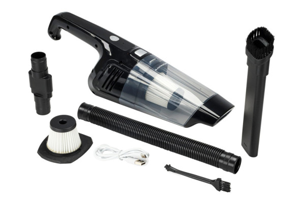 Autovysavač nabíjecí s filtrem černý