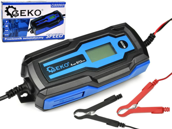 Autonabíječka automatická 6/12V 4A GEKO