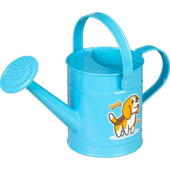 Konvička dětská plechová, 1,5l, modrá