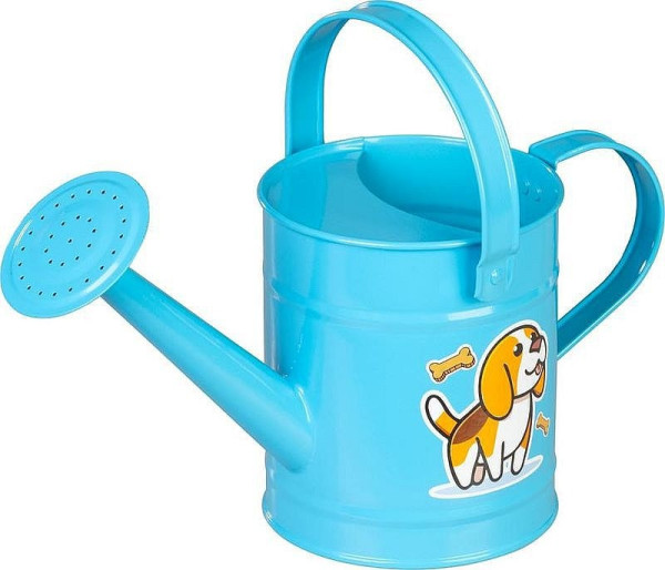 Konvička dětská plechová, 1,5l, modrá