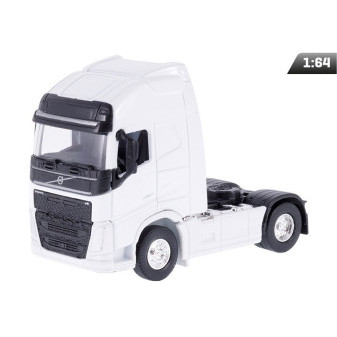 Hračka model 1:64, Volvo FH, tahač, bílý