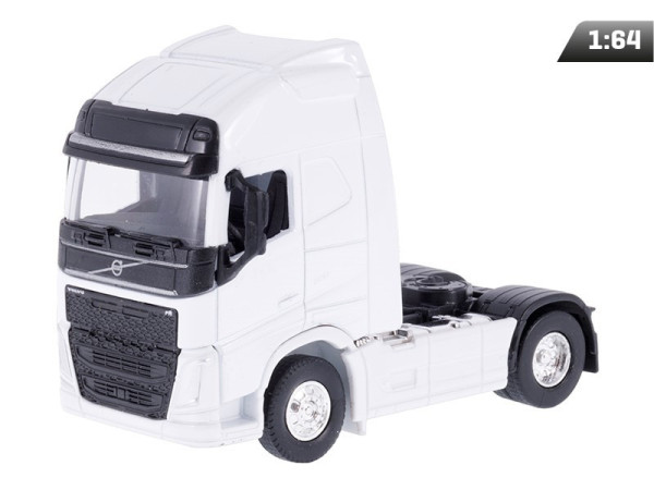 Hračka model 1:64, Volvo FH, tahač, bílý
