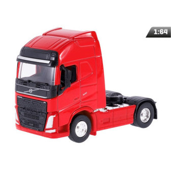 Hračka model 1:64, Volvo FH, tahač, červený