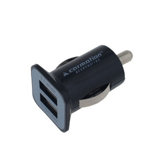 Nabíječka 2x USB, 3,1 A, pro zásuvku zapalovače cigaret 12/24 V