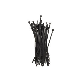Pásek stahovací plast 3,6*150mm černý