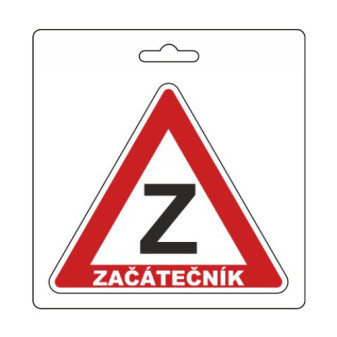 Samolepka začátečník, 105x120mm
