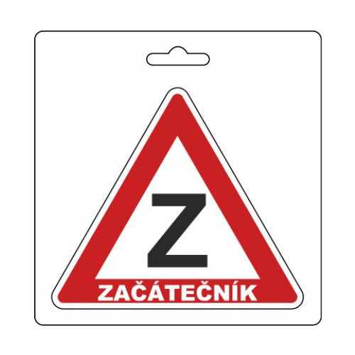 Samolepka začátečník, 105x120mm