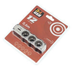 Roztrojka do zapalovače 12/24V s USB a kabelem 0,6m