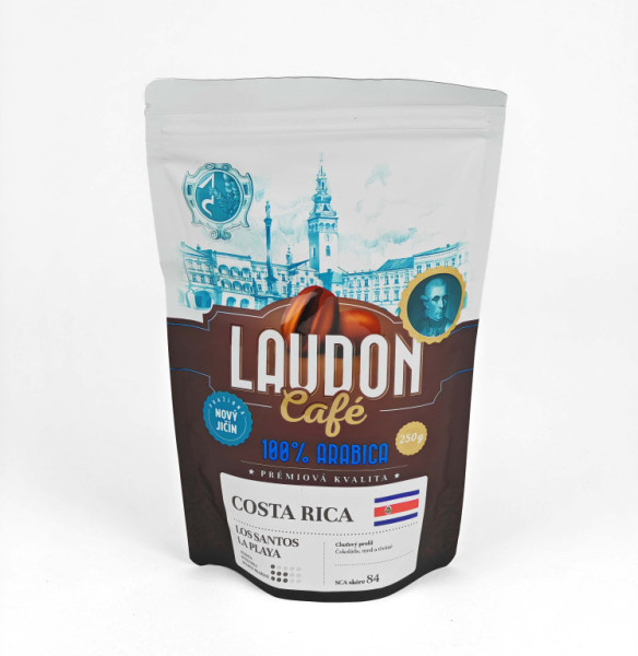 Káva - COSTA RICA - Laudon café - Los santos La playa - pražírna Dobrá Čočka - 250g