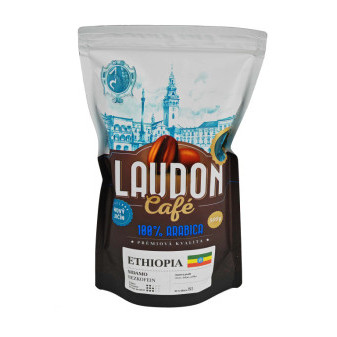 Káva - ETHIOPIA - Laudon café - Sidamo- BEZKOFEIN - pražírna Dobrá Čočka - 500g