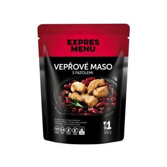 Expres Menu Maso vepřové s fazolemi - 1 porce - 300g