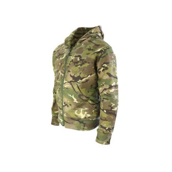 Mikina dětská fleece s kapucí DPM Woodland VB Kombat