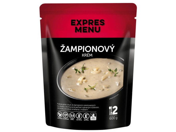 Expres Menu Žampionový krém - 2 porce - 600g