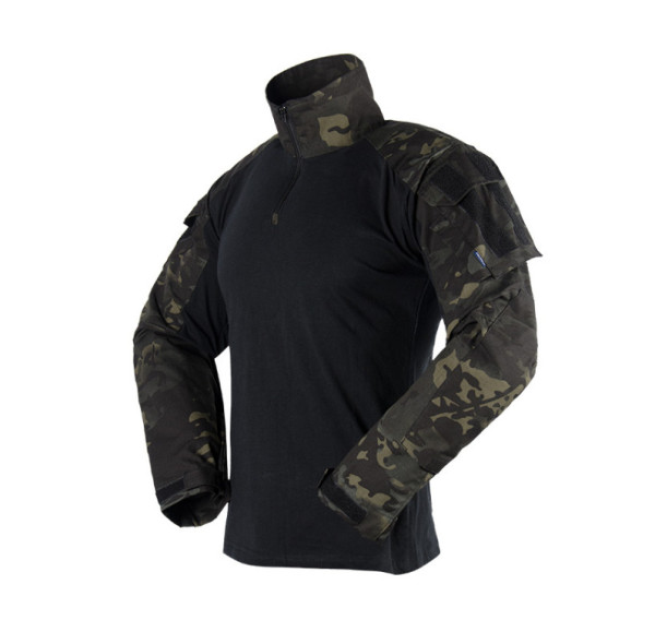 Mikina maskáčová, multicam black, M, Smilodon