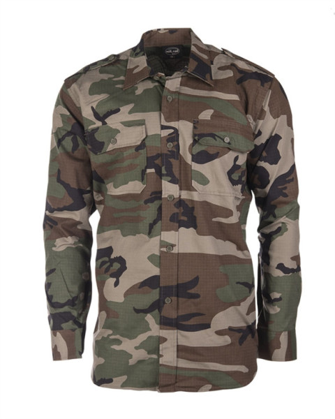 Košile taktická RIPSTOP WOODLAND XL