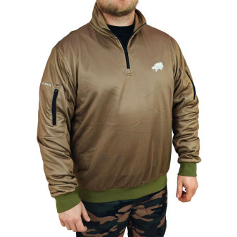 Mikina béžová SMILODON polyester, XXXL