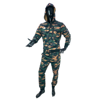 Tepláková souprava SMILODON maskáčová polyester, M