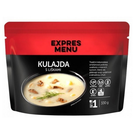 Expres Menu Kulajda s liškami - 1 porce - 300g