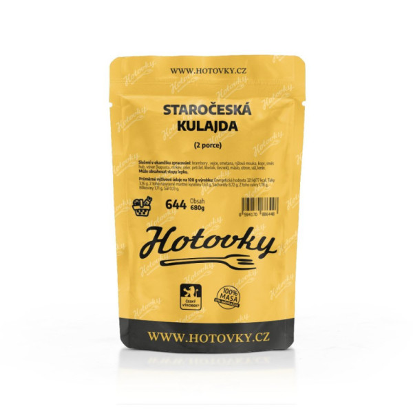 Hotovky Staročeská kulajda - 2 porce - 680 g