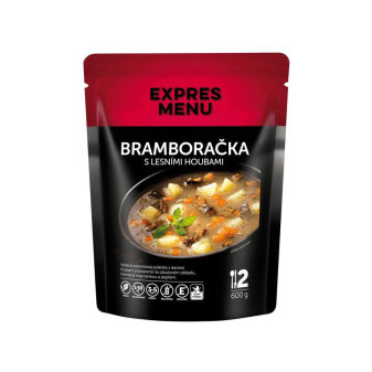 Expres Menu Bramboračka s lesními houbami - 2 porce - 600g