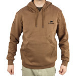 Mikina s kapucí hnědá, Smilodon, XXL