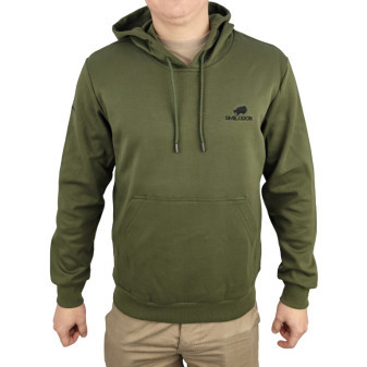 Mikina s kapucí olivová, Smilodon, S