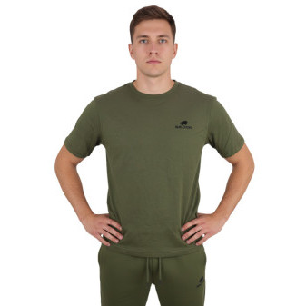 Tričko olivové, 100% bavlna, Smilodon, L