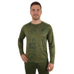 Tričko maskáčové jehličí, dlouhý rukáv, 100% bavlna, Smilodon, XL