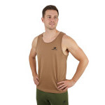 Tílko hnědé, 100% bavlna, Smilodon, S