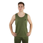 Tílko olivové, 100% bavlna, Smilodon, XXL