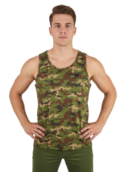 Tílko maskáčové, 100% bavlna, Smilodon, XXL