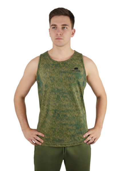 Tílko maskáčové jehličí, 100% bavlna, Smilodon, L