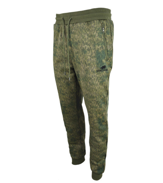 Tepláky lehké maskáčové jehličí, Smilodon, S