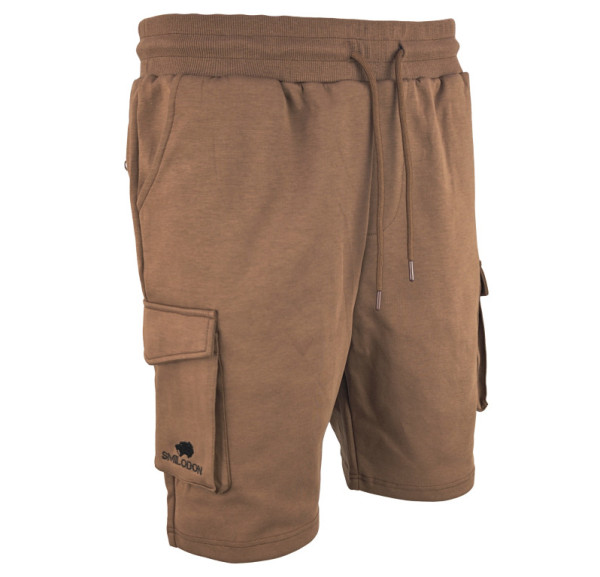 Kraťasy teplákové hnědé, Smilodon, M