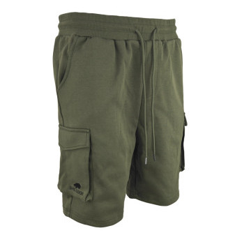 Kraťasy teplákové olivové, Smilodon, S