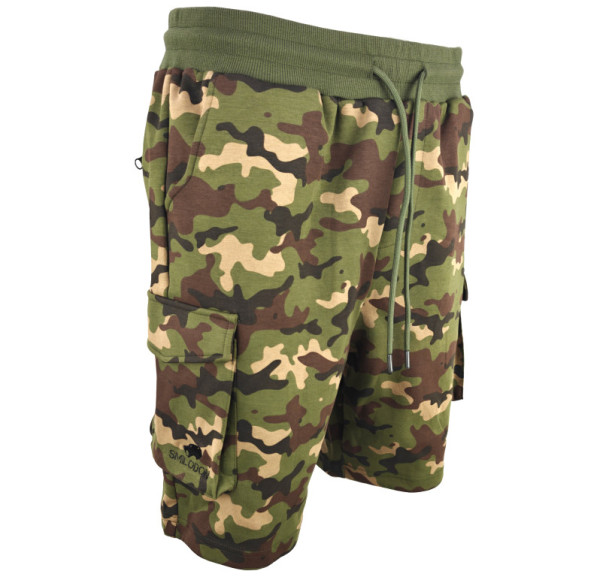 Kraťasy teplákové maskáčové, Smilodon, M